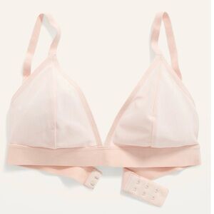 Barley Pink Mesh Bralette